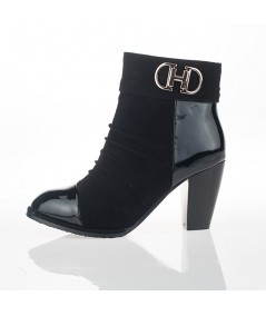 Black Ankle Boots for Petites - Chloe