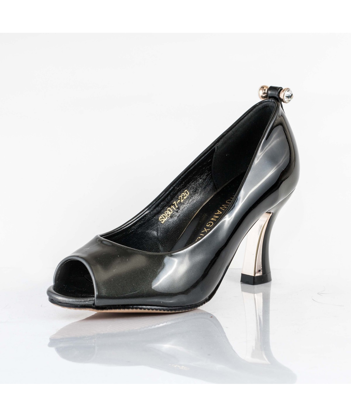 Melanie Material Patent Leather Hgh Heel